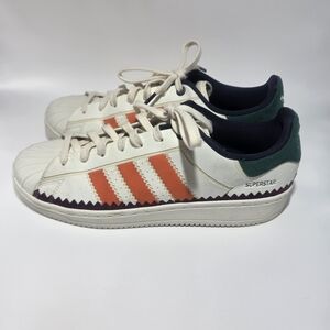 Adidas Superstar OT TECH Men's Shoes Cream White/True Orange H05649 Size 10